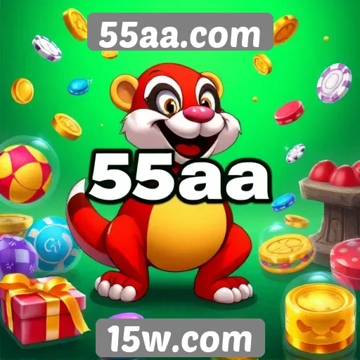 55aa.com oferece diversidade em jogos online